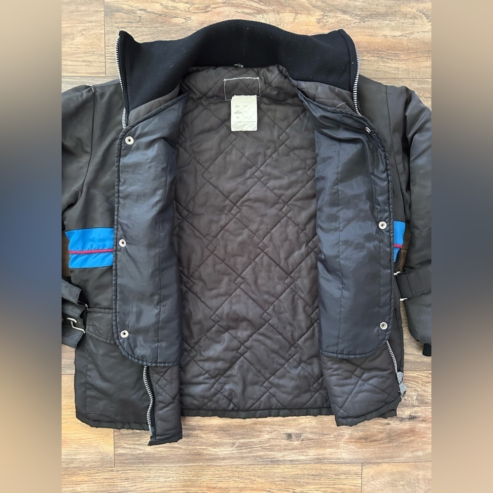1980s Vintage Snowmobile Winter Jacket Large - Picture 6 of 10